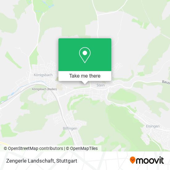 Zengerle Landschaft map