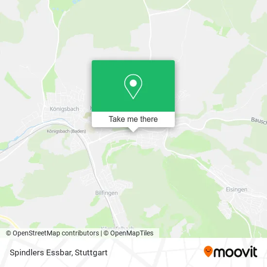 Карта Spindlers Essbar