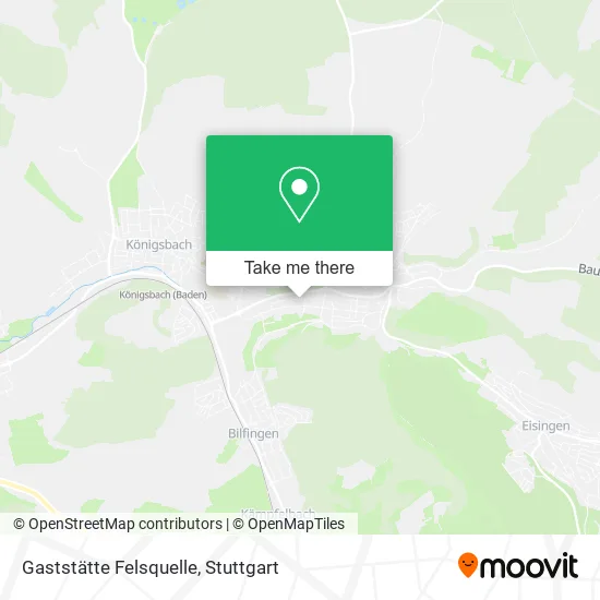 Карта Gaststätte Felsquelle
