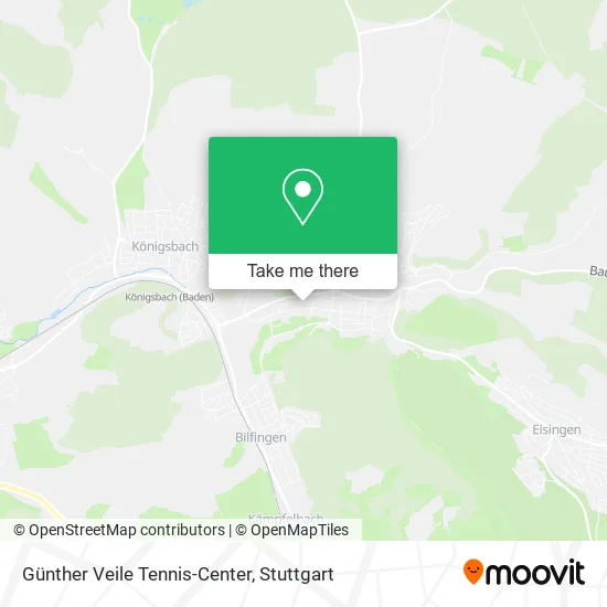 Карта Günther Veile Tennis-Center