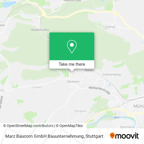 Карта Marz Baucom GmbH Bauunternehmung