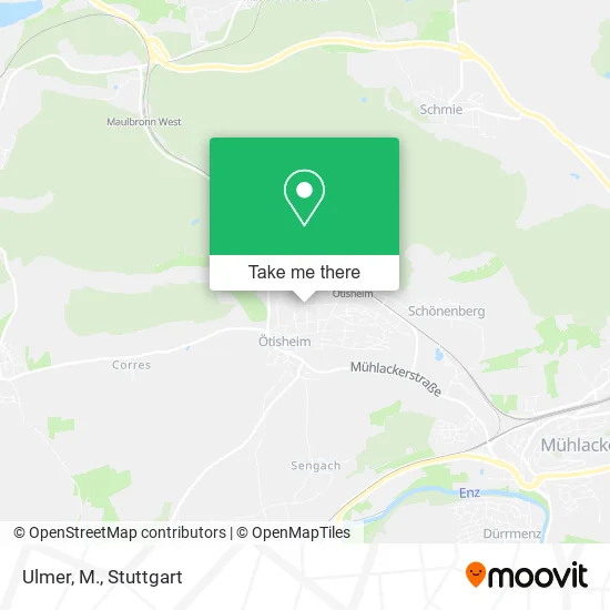 Карта Ulmer, M.