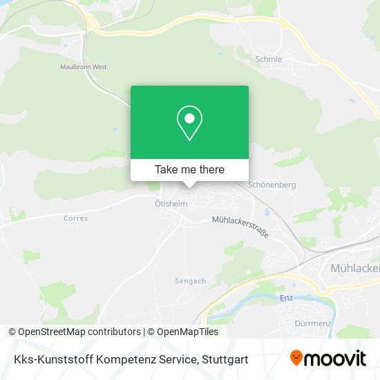 Kks-Kunststoff Kompetenz Service map