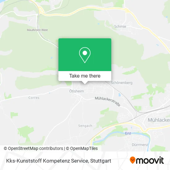 Карта Kks-Kunststoff Kompetenz Service