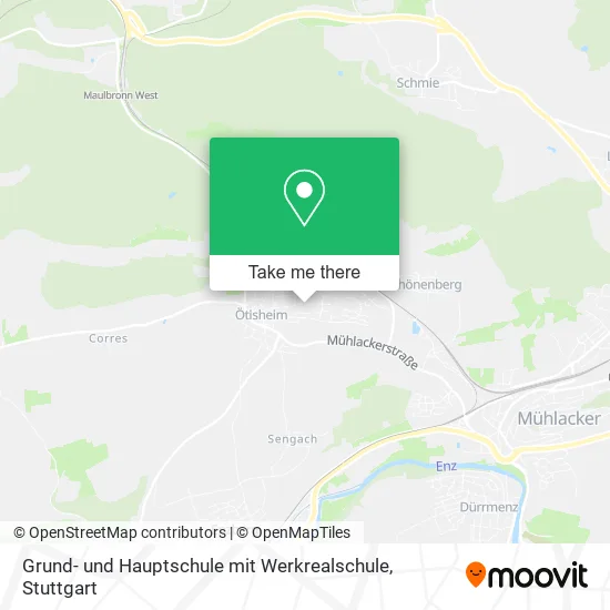 Карта Grund- und Hauptschule mit Werkrealschule