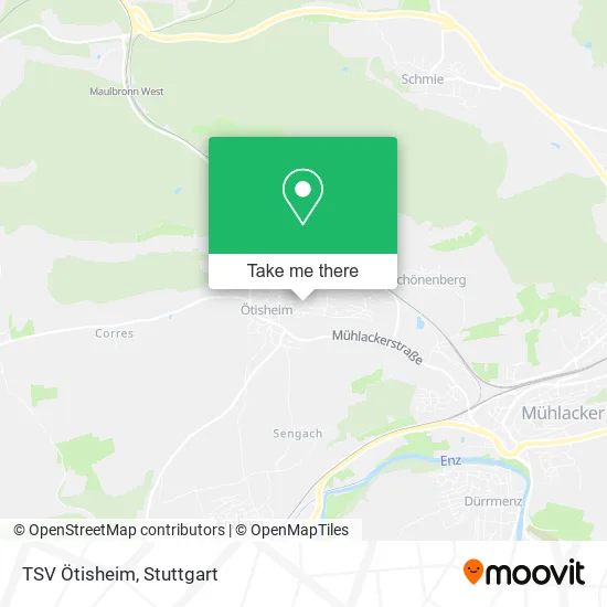 Карта TSV Ötisheim