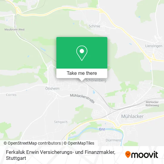 Карта Ferkaluk Erwin Versicherungs- und Finanzmakler