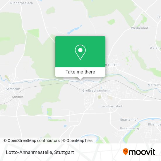 Lotto-Annahmestelle map