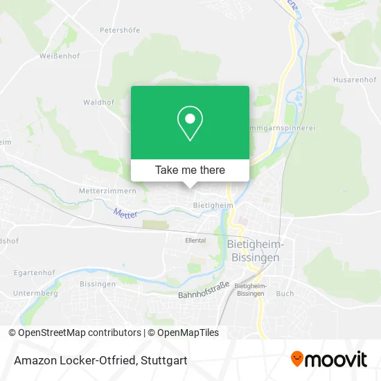 Карта Amazon Locker-Otfried
