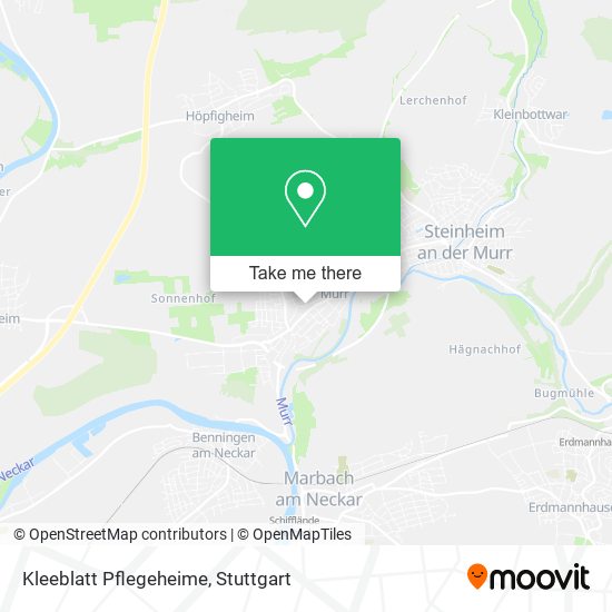 Kleeblatt Pflegeheime map