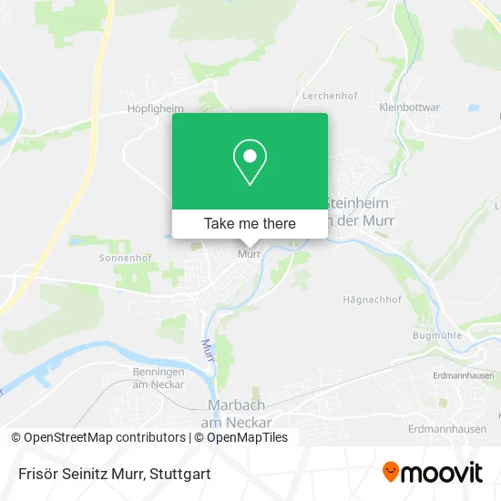 Карта Frisör Seinitz Murr