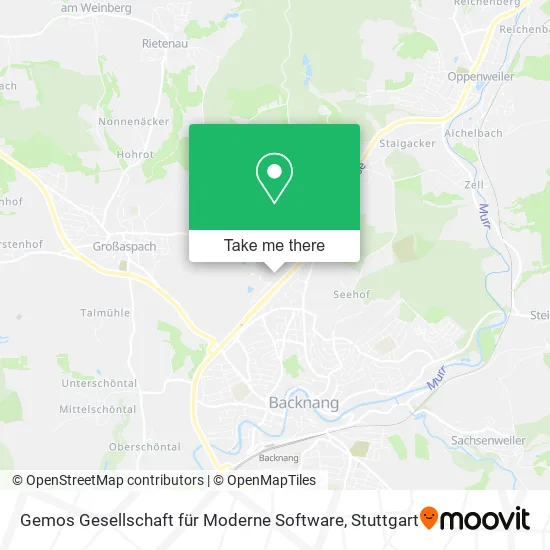 Карта Gemos Gesellschaft für Moderne Software