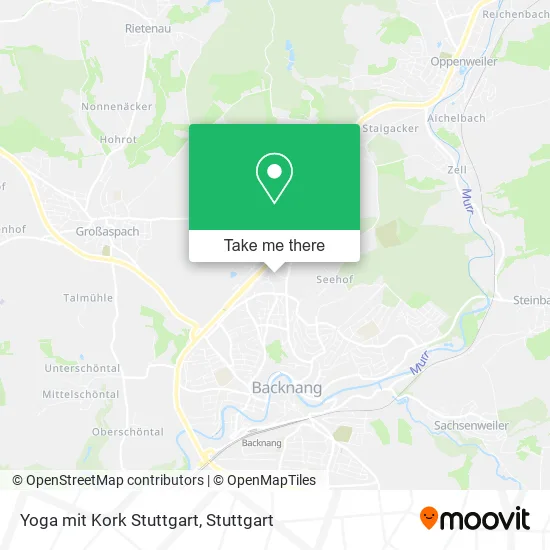 Карта Yoga mit Kork Stuttgart