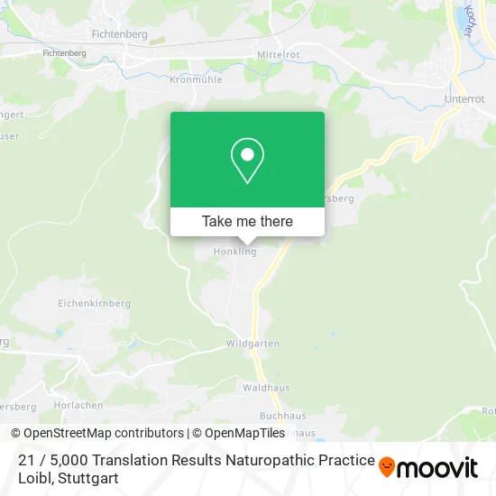 Карта 21 / 5,000 Translation Results Naturopathic Practice Loibl