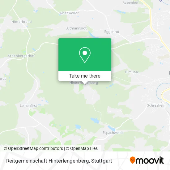Карта Reitgemeinschaft Hinterlengenberg