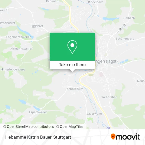 Hebamme Katrin Bauer map