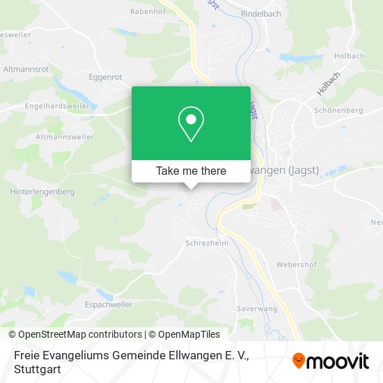 Freie Evangeliums Gemeinde Ellwangen E. V. map