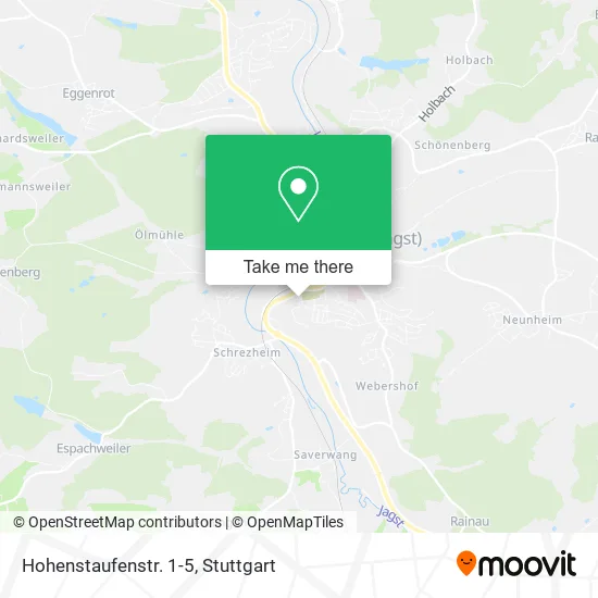 Hohenstaufenstr. 1-5 map