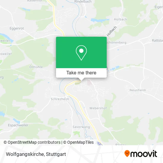 Карта Wolfgangskirche