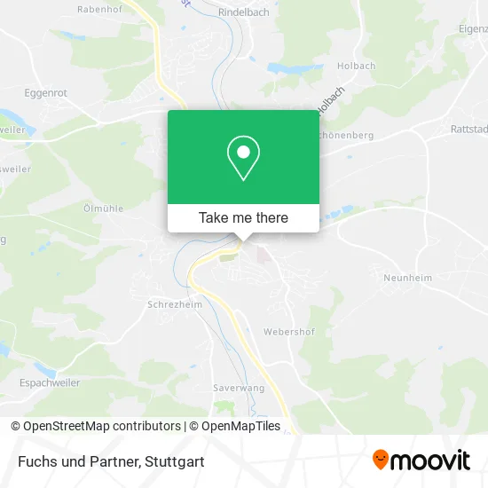 Карта Fuchs und Partner