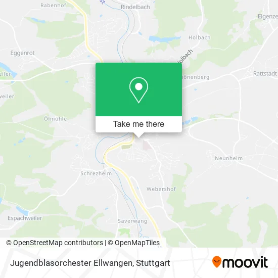 Карта Jugendblasorchester Ellwangen