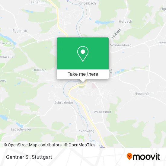 Карта Gentner S.