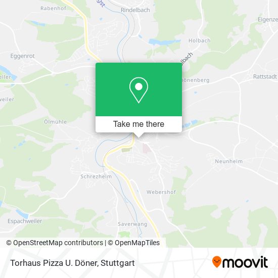 Torhaus Pizza U. Döner map