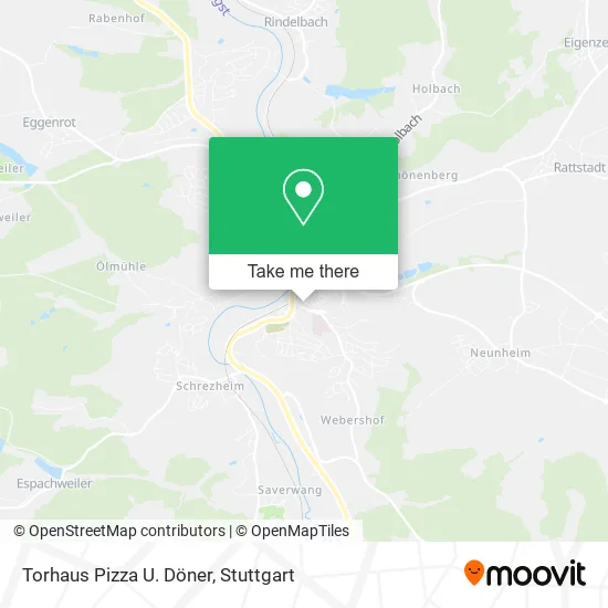 Карта Torhaus Pizza U. Döner
