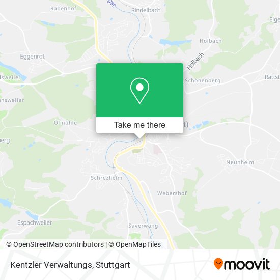 Kentzler Verwaltungs map