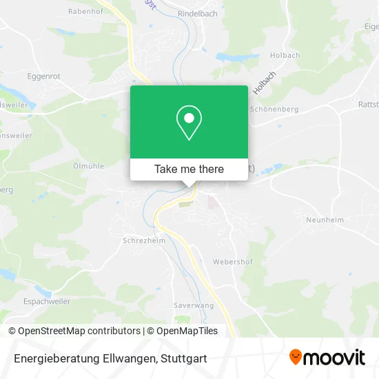 Карта Energieberatung Ellwangen