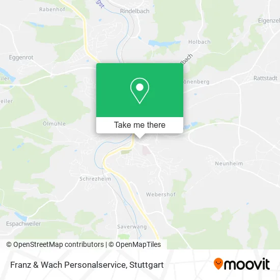 Карта Franz & Wach Personalservice