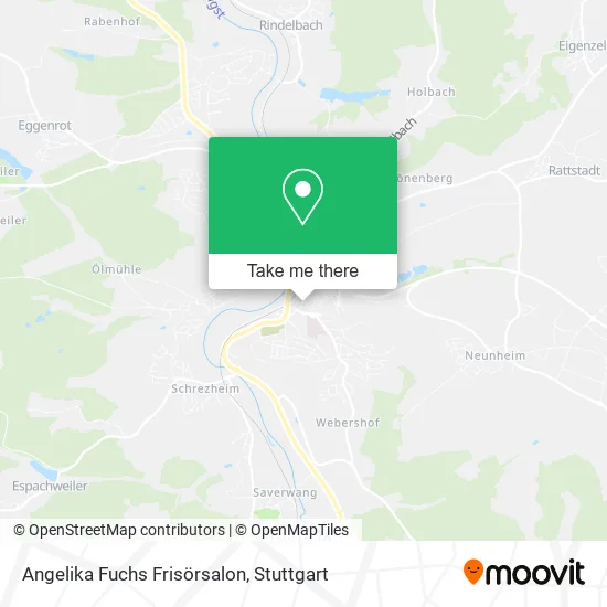 Карта Angelika Fuchs Frisörsalon