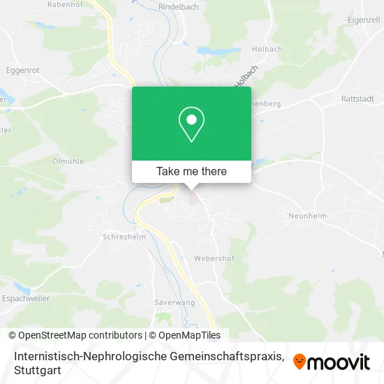 Карта Internistisch-Nephrologische Gemeinschaftspraxis