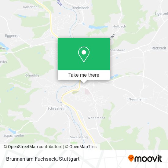 Brunnen am Fuchseck map