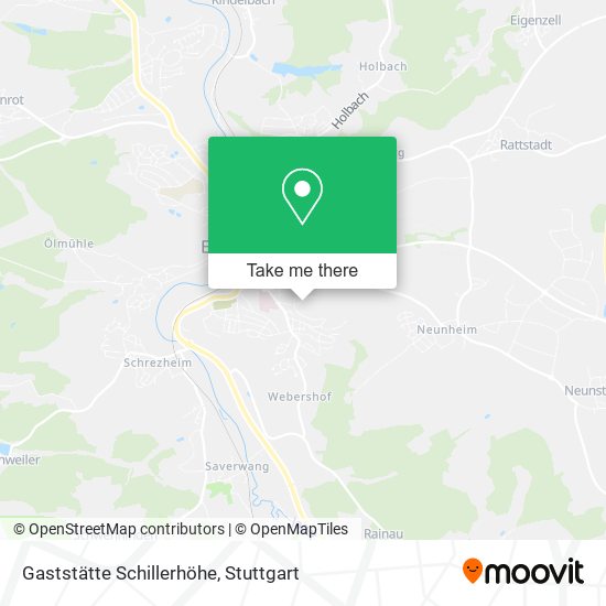 Карта Gaststätte Schillerhöhe