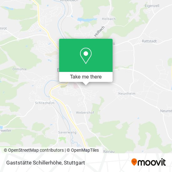 Gaststätte Schillerhöhe map