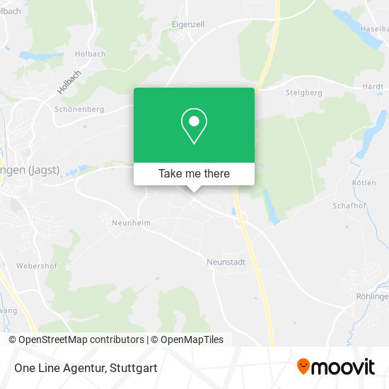Карта One Line Agentur