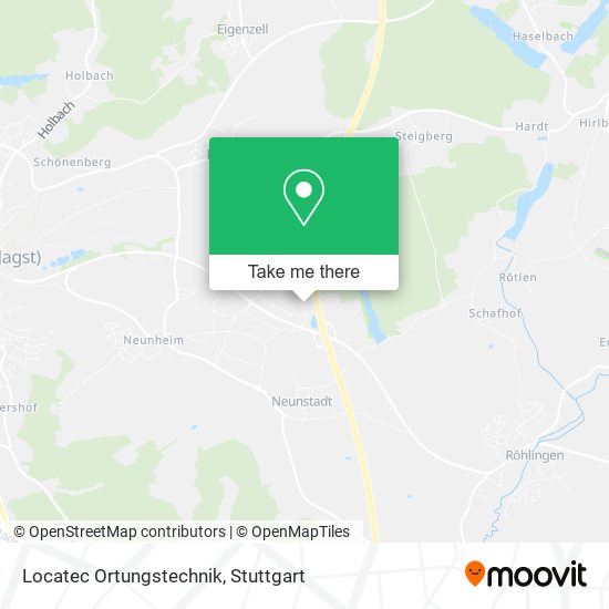 Locatec Ortungstechnik map