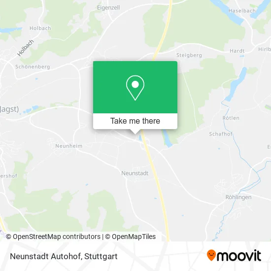Карта Neunstadt Autohof