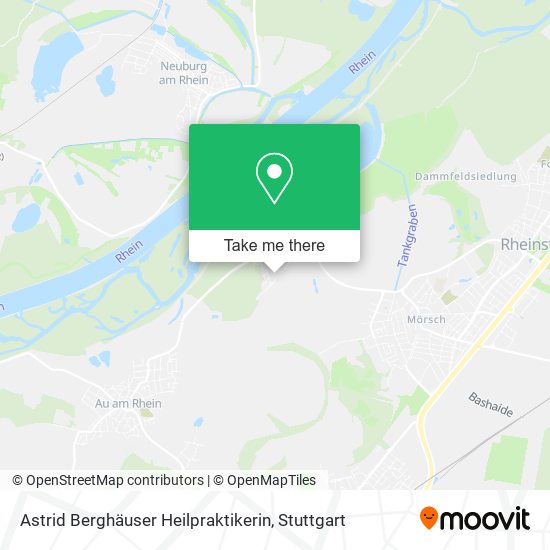 Astrid Berghäuser Heilpraktikerin map