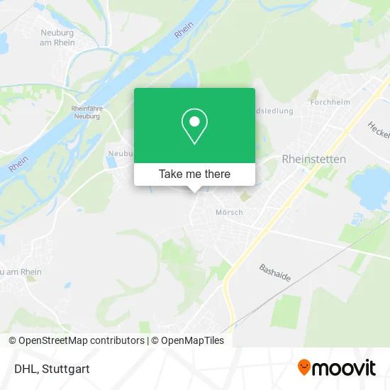 Карта DHL