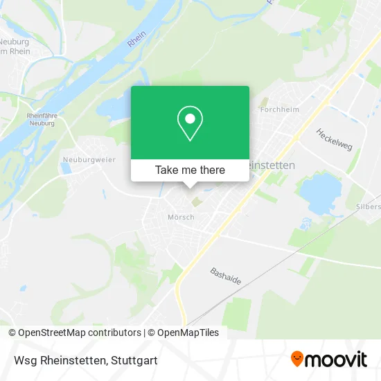 Карта Wsg Rheinstetten