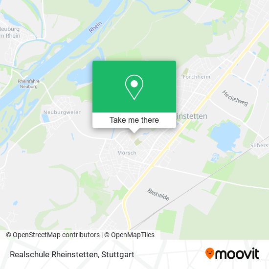 Realschule Rheinstetten map