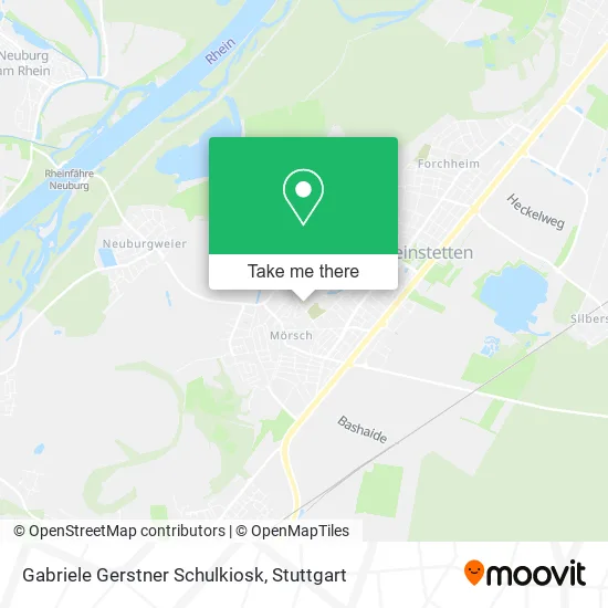 Карта Gabriele Gerstner Schulkiosk