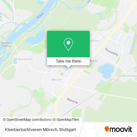 Карта Kleintierzuchtverein Mörsch