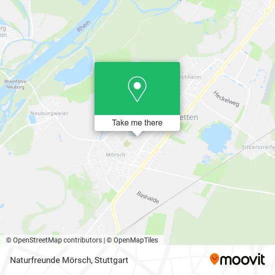 Карта Naturfreunde Mörsch
