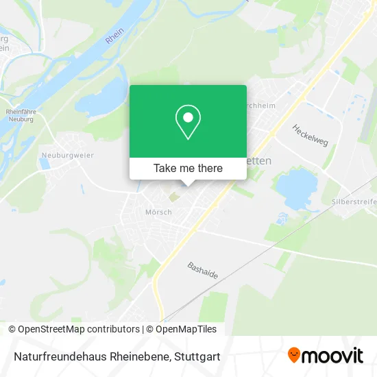 Карта Naturfreundehaus Rheinebene