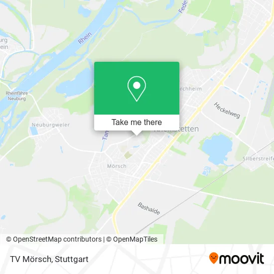 TV Mörsch map