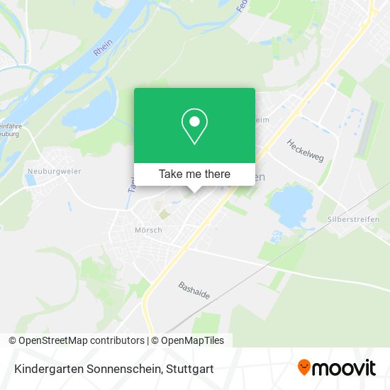 Карта Kindergarten Sonnenschein
