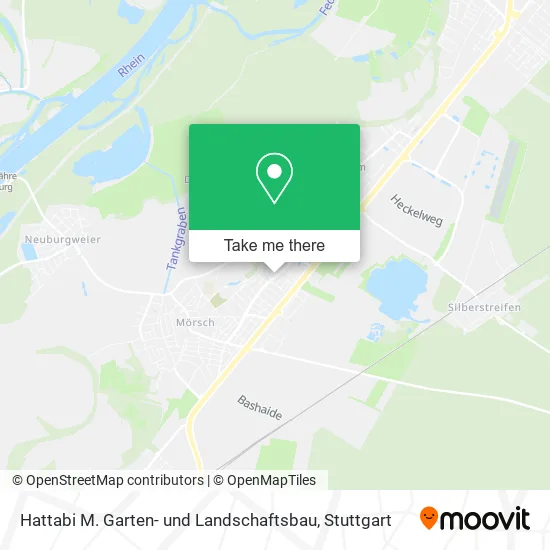 Карта Hattabi M. Garten- und Landschaftsbau